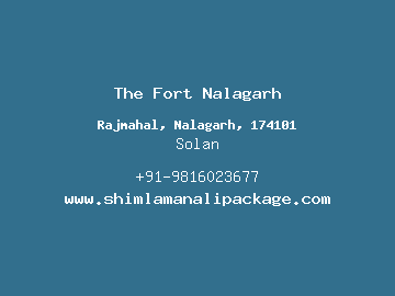 The Fort Nalagarh, Solan