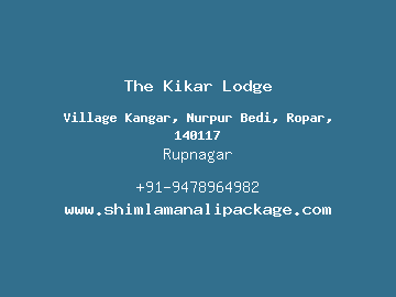 The Kikar Lodge, Rupnagar