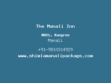 The Manali Inn, Manali