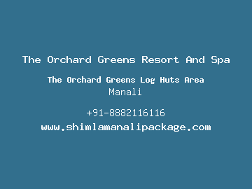 The Orchard Greens Resort And Spa, Manali