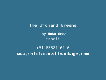 The Orchard Greens, Manali