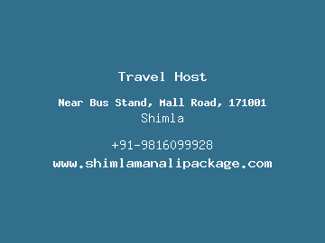 Travel Host, Shimla