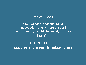 Travelfeet, Manali