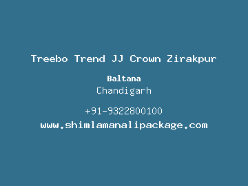 Treebo Trend JJ Crown Zirakpur, Chandigarh