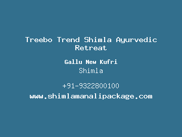 Treebo Trend Shimla Ayurvedic Retreat, Shimla