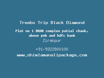 Treebo Trip Black Diamond, Zirakpur