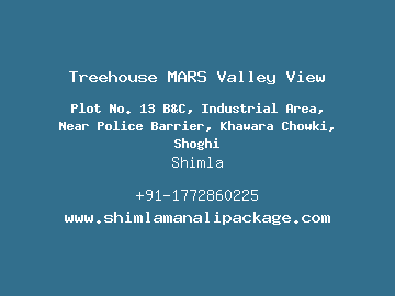 Treehouse MARS Valley View, Shimla