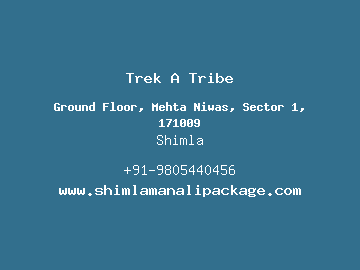 Trek A Tribe, Shimla