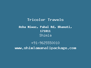 Tricolor Travels, Shimla
