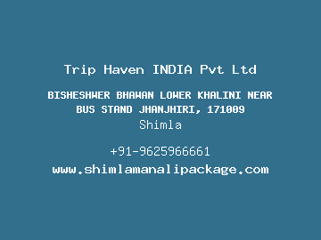 Trip Haven INDIA Pvt Ltd, Shimla