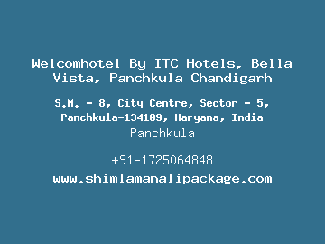 Welcomhotel By ITC Hotels, Bella Vista, Panchkula Chandigarh, Panchkula