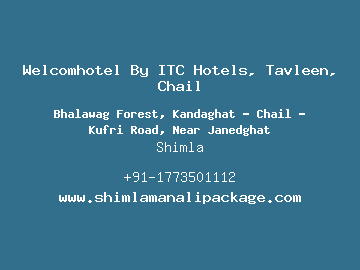 Welcomhotel By ITC Hotels, Tavleen, Chail, Shimla