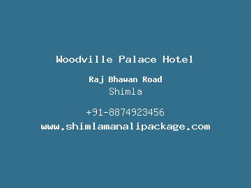 Woodville Palace Hotel, Shimla